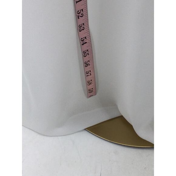 LULU'S S Captured Your Heart White Halter Wedding Formal Maxi Dress NEW B92 - Picture 5 of 11